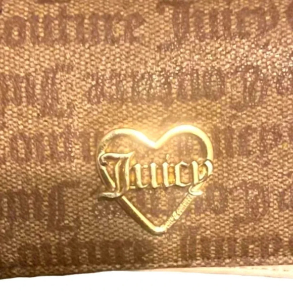 Juicy Couture Card Holder Wallet Key Chslain Key Ring - Picture 1 of 8
